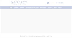 Desktop Screenshot of bassettplumbing.co.nz